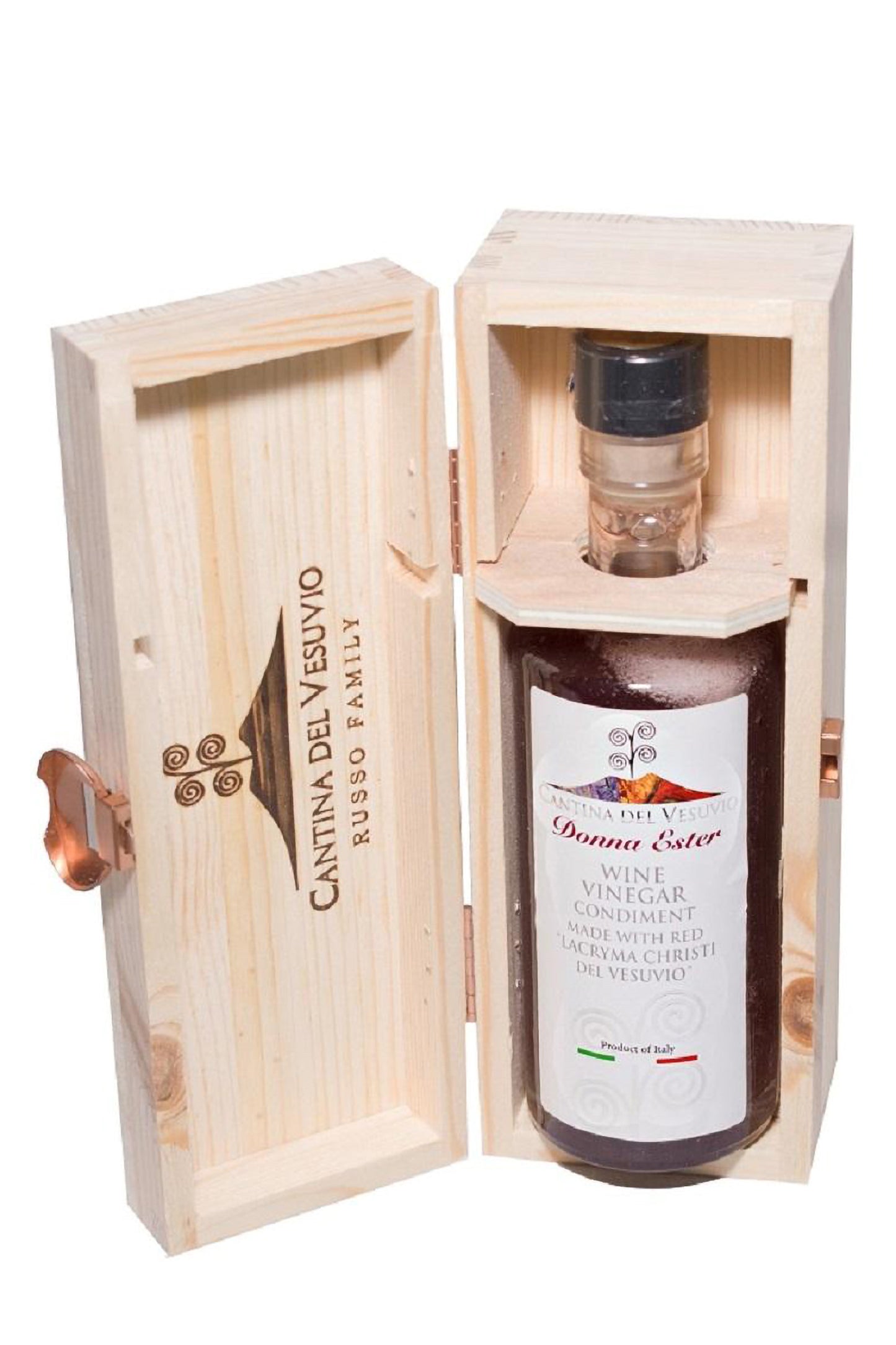 Wine Vinegar Condiment from Red Vesuvio Lacryma Christi DOC "Donna Ester"